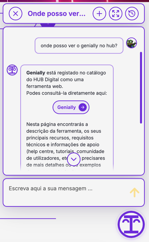 Toti rendering direct navigation links